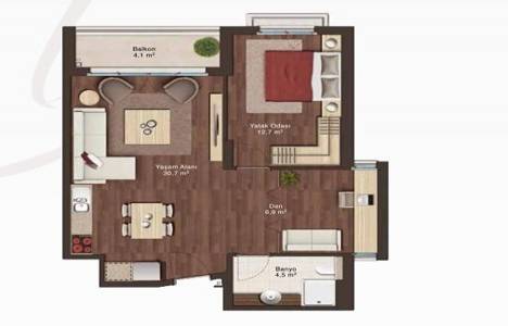 Çankaya Sinpaş Altın Oran kat planı!