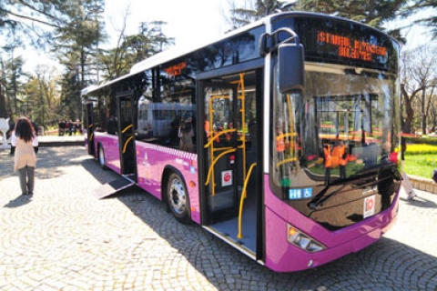 Anadolu yakasında 100 yeni otobüs hizmete alındı!