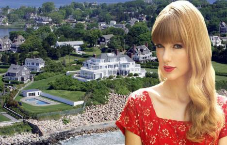 Taylor Swift, Rhode Island'da 17 milyon dolara ev aldı!