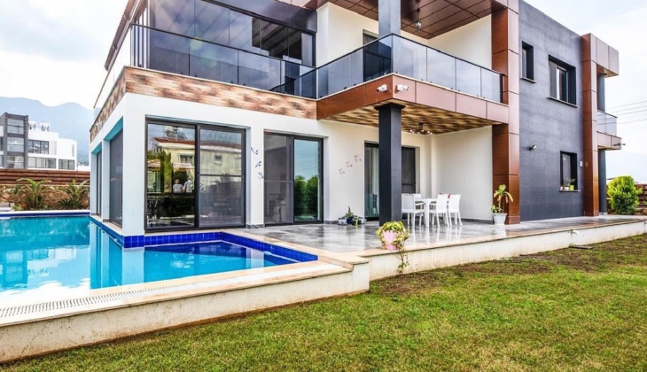 Edremit Luxury Houses Kıbrıs’ta 1 milyon 200 bin sterline hemen teslim villa!