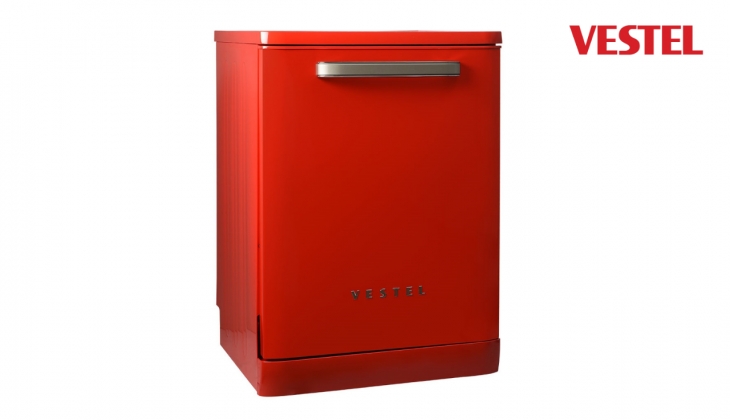 Vestel BM 5001 Retro Kırmızı 5 Programlı Bulaşık Makinesi 9.700 TL! Özellikleri neler? 20 Şubat 2023 fiyat listesi