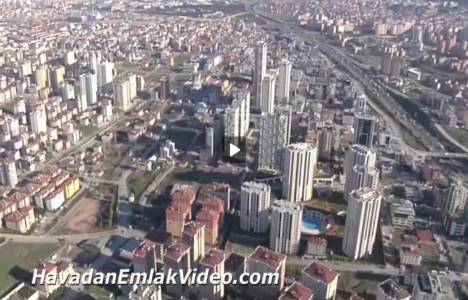 Canan Rezidans'ın havadan genel görüntüsü! 
