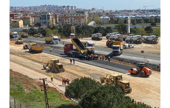 Sancaktepe deki salgın hastanesinin inşaatı havadan görüntülendi!