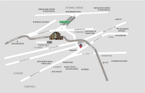 Terrace Feri Şişli Konutları nda 1+1 350 bin TL!