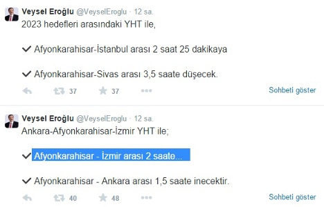 Afyonkarahisar-İzmir arası 2 saate iniyor!