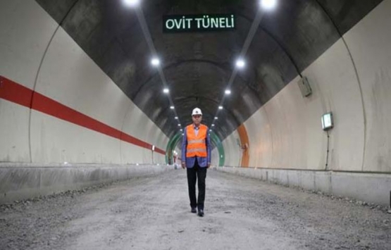 Ovit Tüneli yarın resmen açılacak!