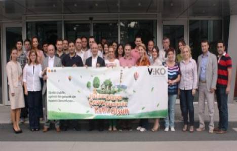 Viko İzmir'de 700 ağaç dikti!