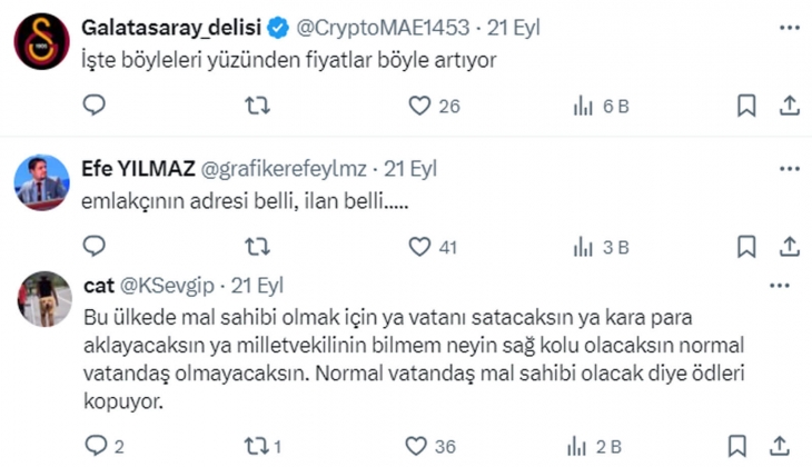 Satılık ev ilanında şaşırtan not: Fiyatımız 1 ay için geçerlidir. Faizler düşmeye başladığında fiyatımız artacaktır!