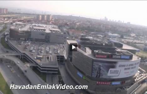Marmara Forum ve Garden Office'in havadan yeni görüntüleri! 