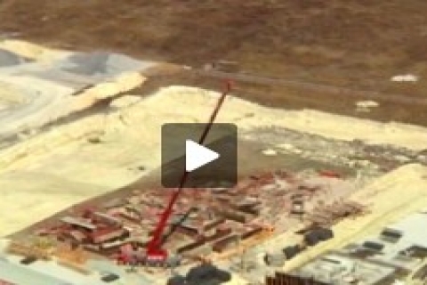 Ispartakule Unikonut'un havadan görüntüleri!