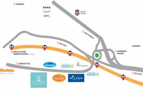 Saloon Rezidans Ümraniye de metrekare fiyatı 3 bin lira!