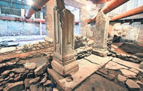 Selanik'teki metro inşaatında Bizans Pompei'si bulundu!