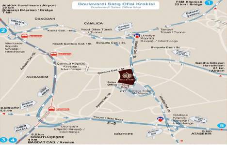  Boulevardi İstanbul satış ofisi nerede? Yol tarifi ve iletişim!