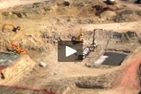 Eroğlu Florya Ekşinar Konakları'nın havadan görünüşü!