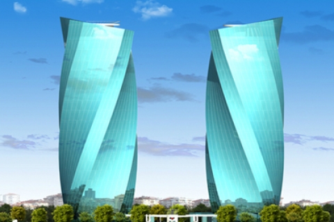 Dap Burgu Kule projesinde evlerin yüzde 90'ı satıldı! 36 ay sıfır faizle!