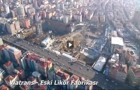 Emlak Konut Avrupa Yakası projeleri havadan görüntülendi! 