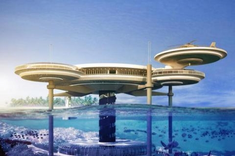 World Discus Hotel, Dubai de 10 metre derinliğe inşa edilecek!