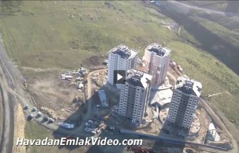 Ispartakule Müsiad Konutları havadan görüntülendi! 