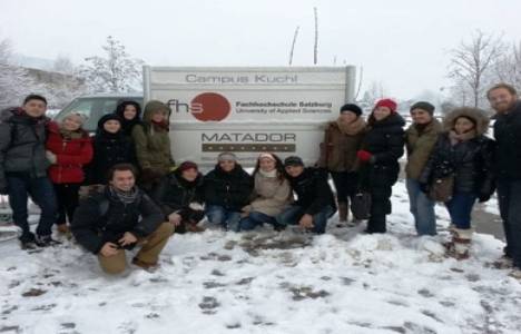 Genç mimarlar Salzburg Üniversitesi atölye çalışmasına katıldı!