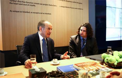 Kadir Topbaş MIPIM'de Zorlu Gayrimenkul'ün standını gezdi!