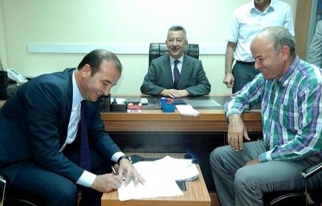 Adana Ceyhan'da TOKİ'ye arsa devri yapıldı!