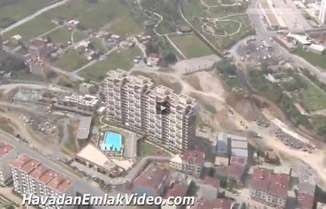 Milpark Evleri'nin havadan en son görüntüleri!