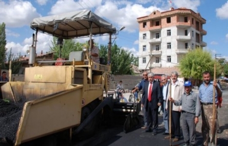 Sorgun'da asfaltlama çalışmaları devam ediyor!