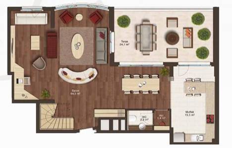  Ankara Sinpaş Altın Oran kat planı!