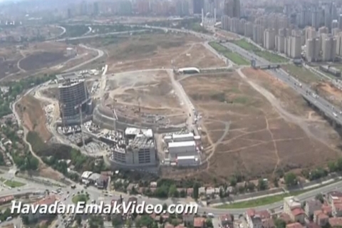  Sarphan Finanspark Ataşehir'in havadan videosu!