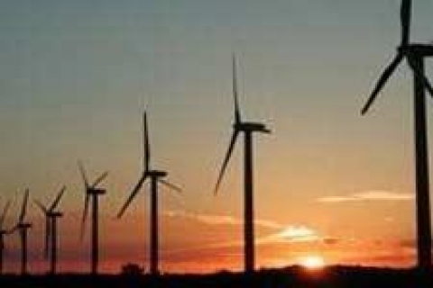 91 türbinlik dev rüzgar santrali