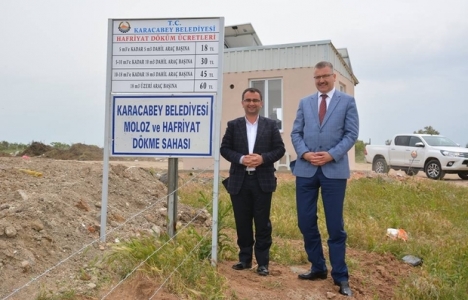 Bursa Karacabey'de yeni harfiyat sahası açıldı!