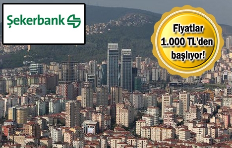 Şekerbank'ın 466 gayrimenkulü 30 Ocak'ta satışta!