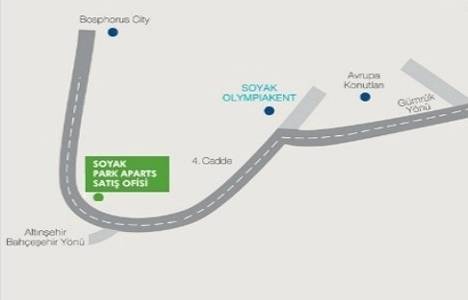 Soyak Park Aparts Halkalı nerede?