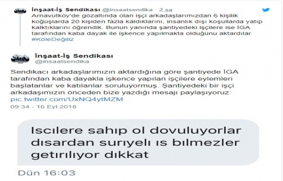 İnşaat-İş ten İGA yetkililerinin eylemcileri dövdüğü iddiası!