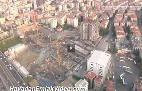 Torun Center'ın inşaat çalışmaları havadan görüntülendi!