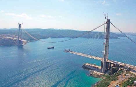 Yavuz Sultan Selim Köprüsü dünyanın en geniş köprüsü olacak!