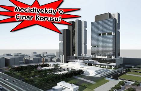 Eski Likör Fabrikası Mecidiyeköy'de ağaç dikme töreni yapıldı! 