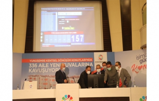 Kocasinan Dönüşüm Konutları nın kura çekimi büyük yankı uyandırdı!
