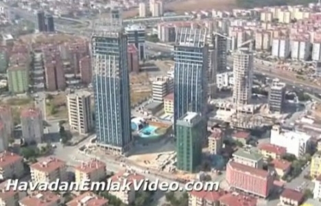  Dap Royal Center, Burgu Kule ve Tango Kule'nin havadan videosu! 