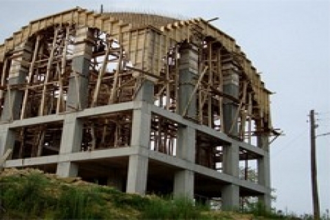 Yeni çöpler köyüne Selçuklu mimarisinde cami!