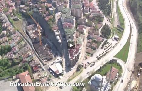 Yıldız Park Modern Evleri'nin havadan en yeni görüntüleri!