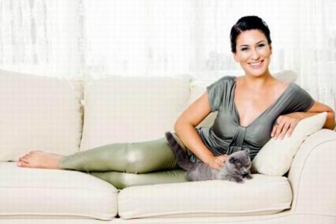  İclal Aydın'ın Maçka'daki 280 metrekarelik evinden kareler! 