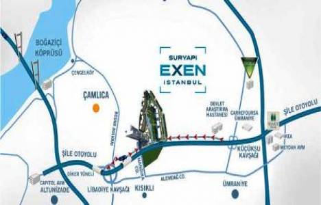 Suryapı Exen Konutları nda yüzde 1 peşinatla,yüzde 10 indirim!