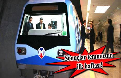 Ümraniye-Göztepe metro hattı için sonuçlar temmuzda! 