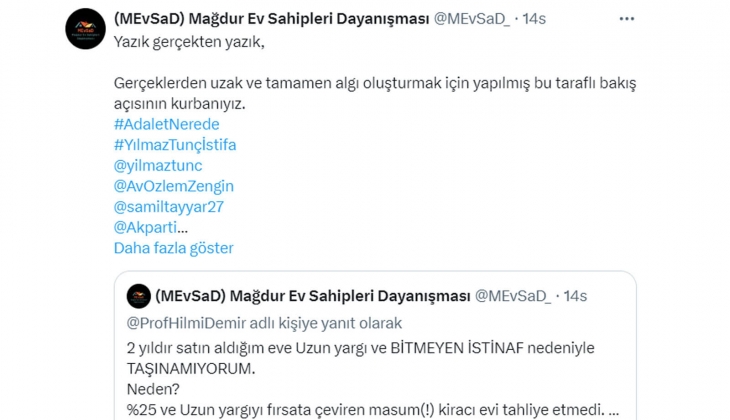 Avukattan kira zammı çıkışı: 2 senedir ev sahiplerinin evlerine çöküldü, memur gibi 2 defa değil yılda bir zam alıyorlar