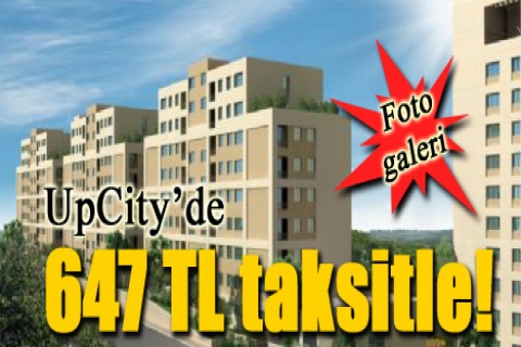 UpCity'de 647 TL taksitle!