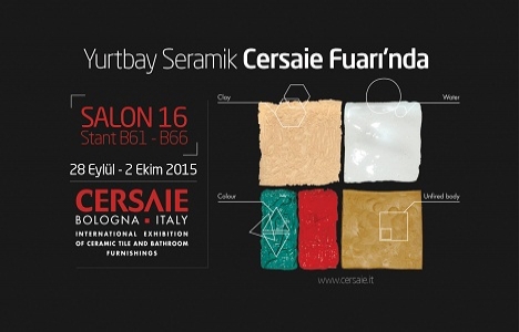 Yurtbay Seramik CERSAIE Seramik Fuarı'na katılıyor!