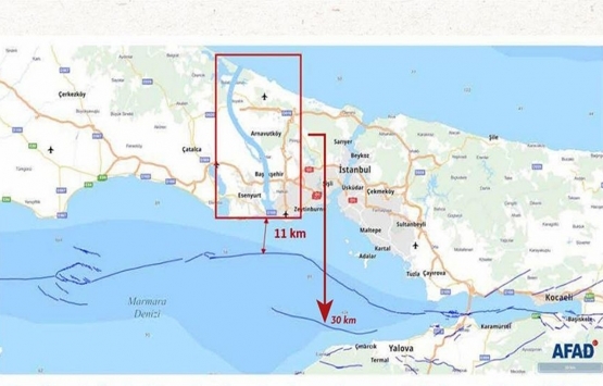 AFAD dan flaş Kanal İstanbul açıklaması!