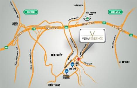 Vera Residence Kagithane 187 bin 923 TL!