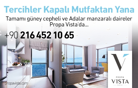 Adalar manzaralı evler Propa Vista'da!